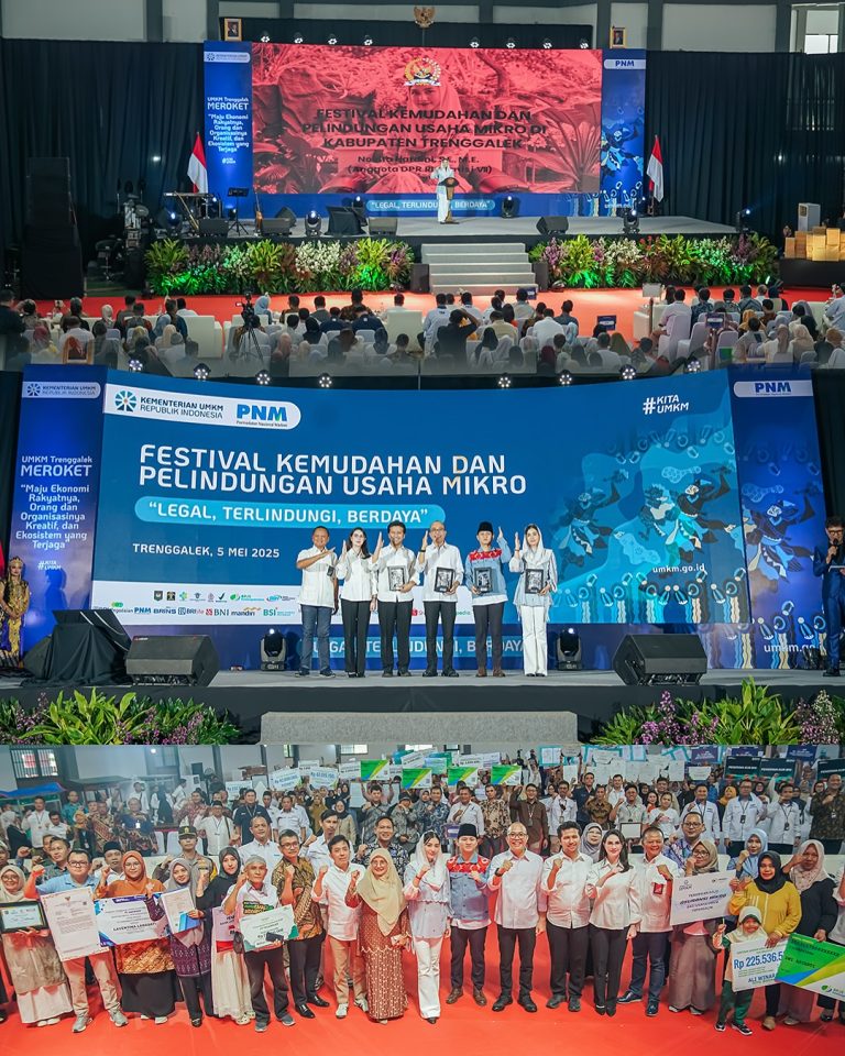Ideunik Event Sukses Tangani Festival UMKM di Trenggalek.