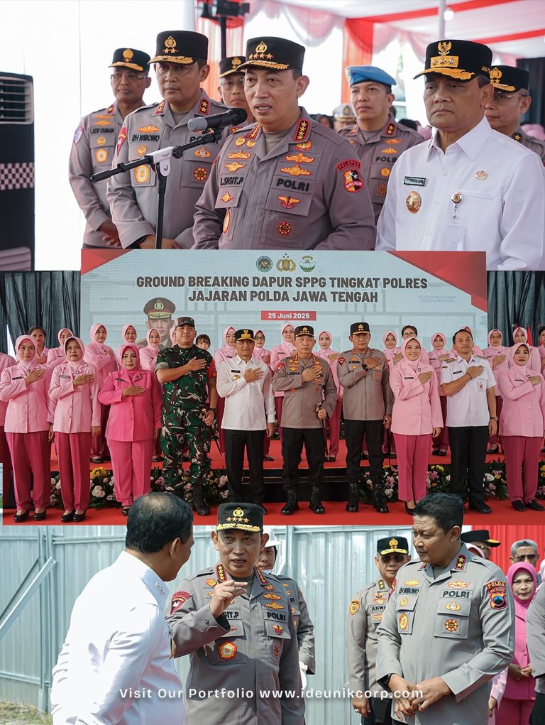 Kapolri Groundbreaking Dapur SPPG di Solo, Event Organizer Solo Pastikan Acara Kenegaraan Sukses.