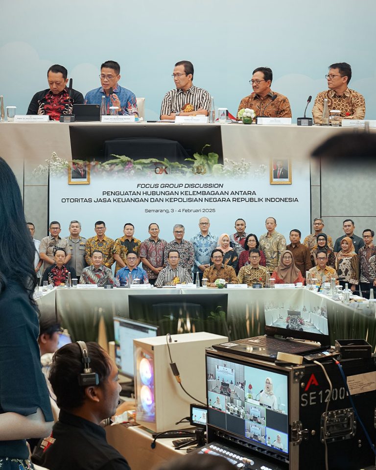 Event Organizer Semarang Unggul Sukseskan FGD OJK dan Polri di Padma Hotel.