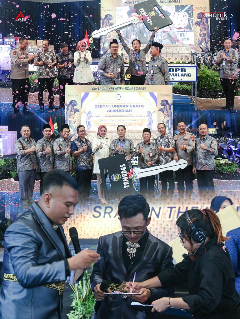 Gebyar Undian BPR BKK Karangmalang Sukses Guncang Sragen, Didukung Ideunik Event Organizer Sragen Profesional.