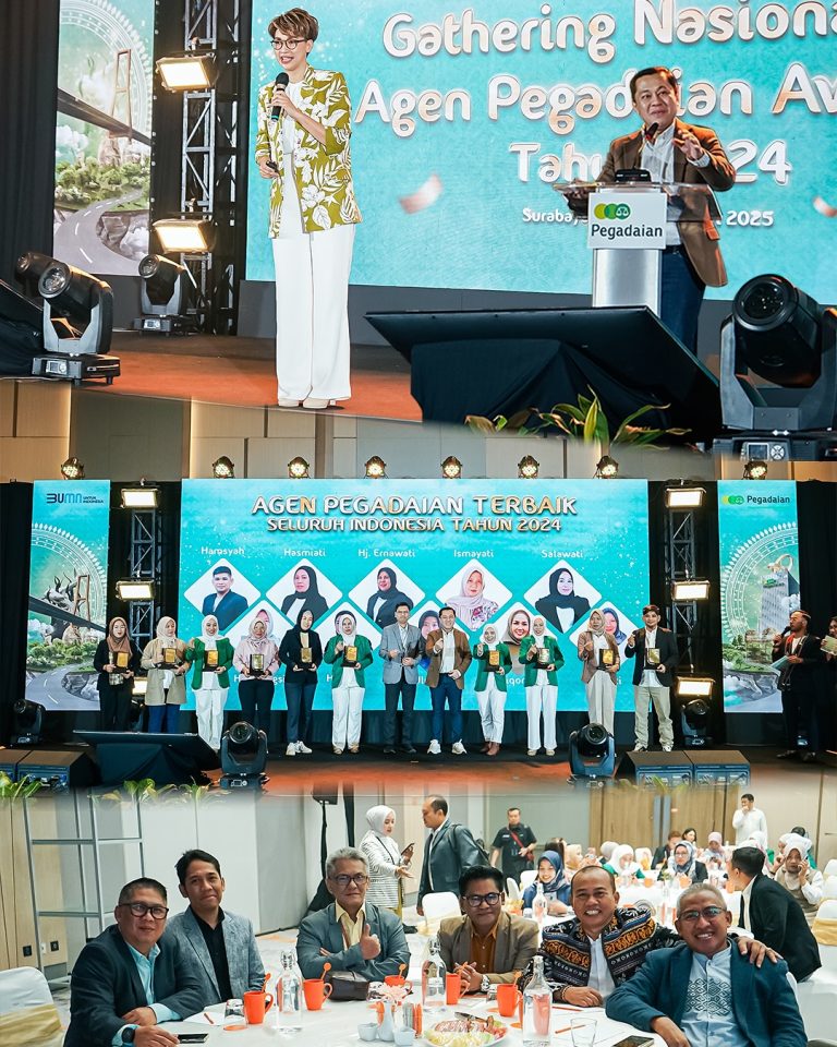 Harris Hotel Surabaya Jadi Saksi, Pegadaian Gelar Gathering Nasional dan Agen Awards 2024 Sukses Berkat Event Organizer Surabaya.
