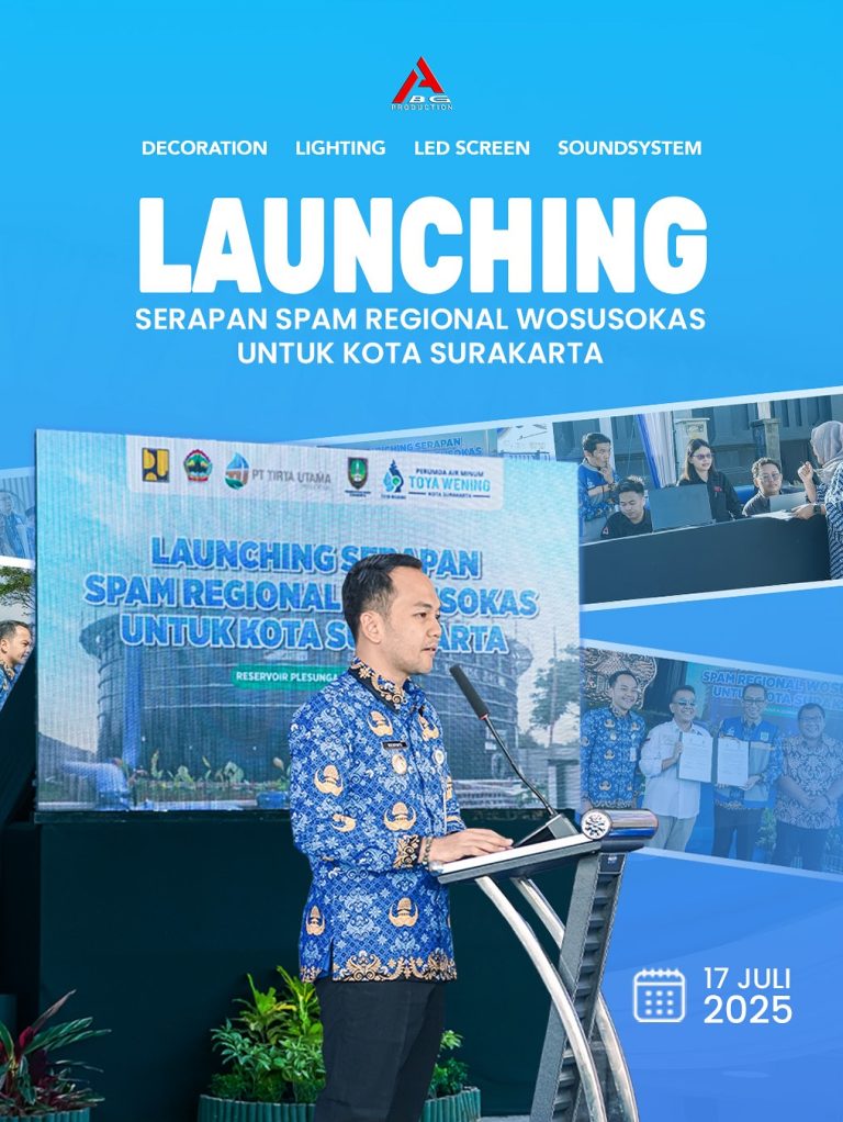 SPAM Wosusokas Resmi Diluncurkan, Dukungan Produksi Profesional dari Event Organizer Soloraya.
